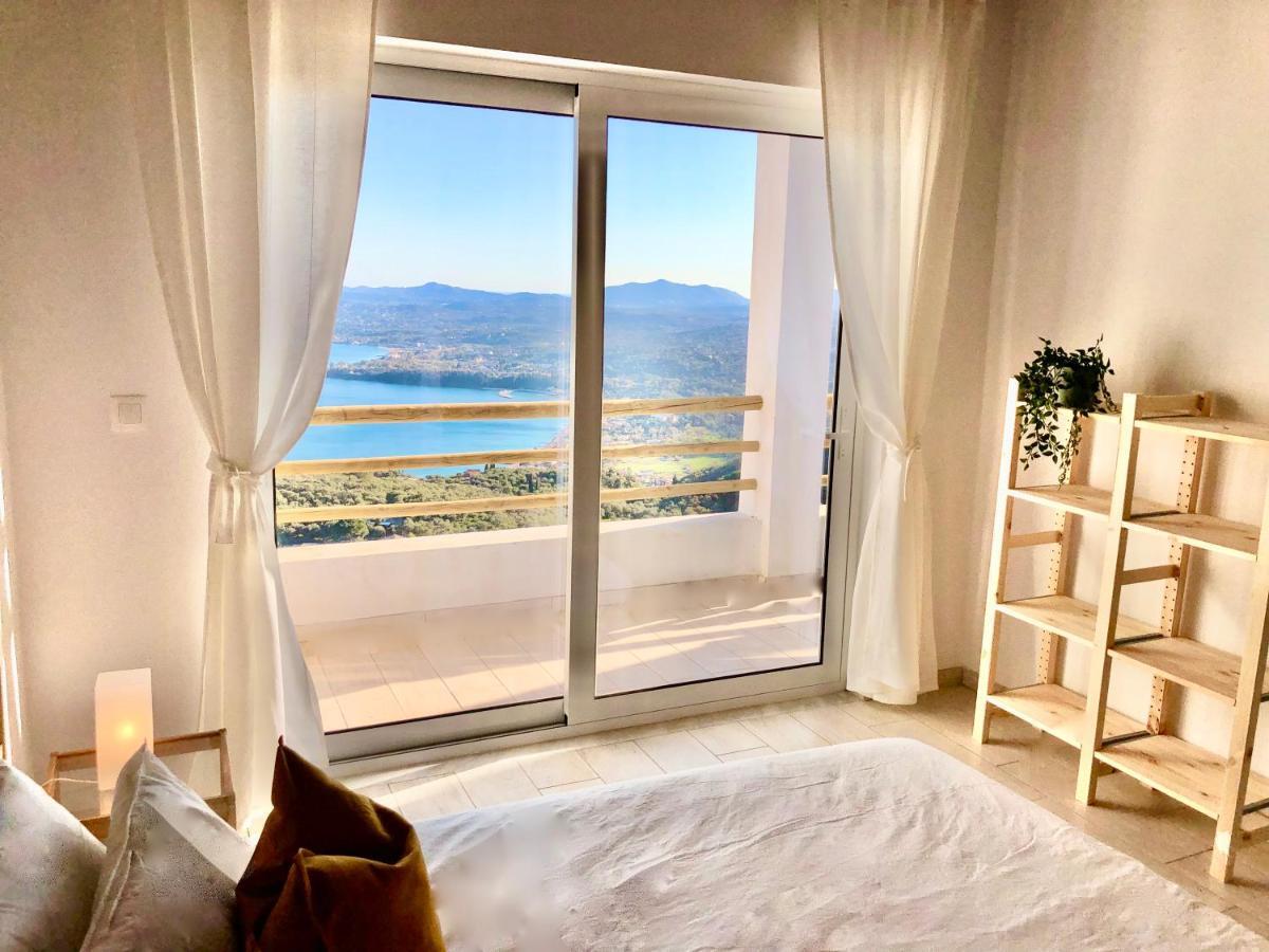 House Tanna Of Villa Intaba Spectacular Sea Views Corfiot Riviera Spartilas Corfu Island Greece Close To Ipsos Beach Spartylas Extérieur photo