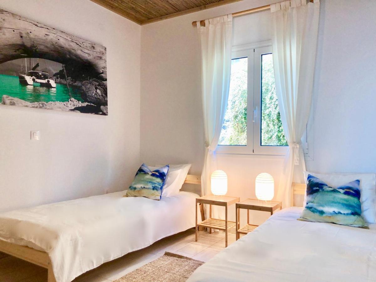 House Tanna Of Villa Intaba Spectacular Sea Views Corfiot Riviera Spartilas Corfu Island Greece Close To Ipsos Beach Spartylas Extérieur photo